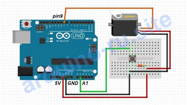 Как подключить сервопривод к ардуино