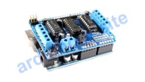 # Motor shield ld подключение. Пример кода для Arduino